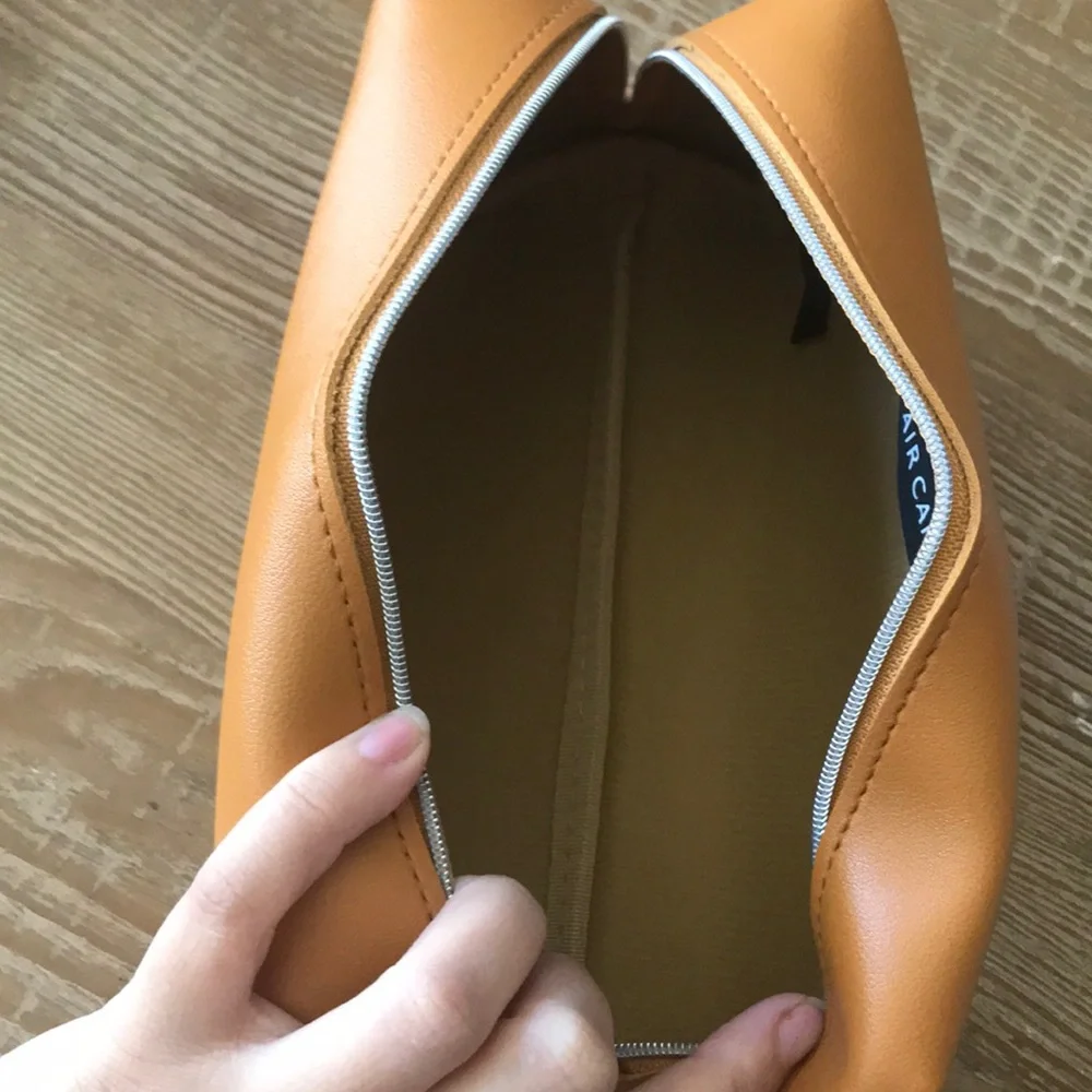 Acqua di Parma Tan Leather Men's Bag - Picture 4 of 4